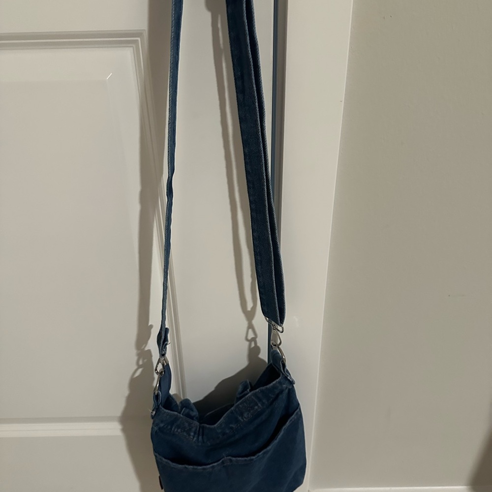 Stylish Denim Tote Bag - Picture 5 of 5